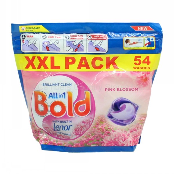 Bold All in 1 Pods Pink Blossom 54 Wash Pack Cambers Country Store